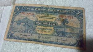 Billete de un dolar, de Trinidad y Tobago de un dolar 