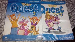 Libro Inglés usado Your Quest 2