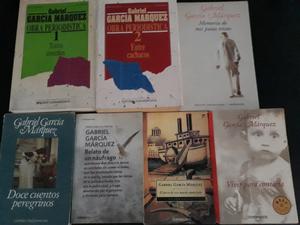 Lote 7 Libros de Gabriel García Márquez