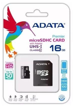 MEMORIA 16GB CLASE 10 SANDISK NUEVAA