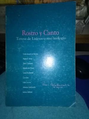 Rostro Y Canto Teresa De Lisieux Como Teología