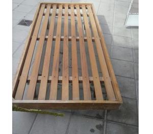 Vendo cama de una plaza