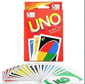 Juego De Cartas El Uno Con 2 Mazos 108 Cartas 4 Colores