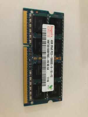 Memoria Ram Ddr3 4gb Para Notebook