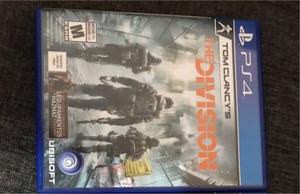 Vendo THE DIVISION Playstation 4