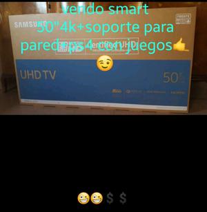 Vendo samsung smart tv 50" 4k + ps4