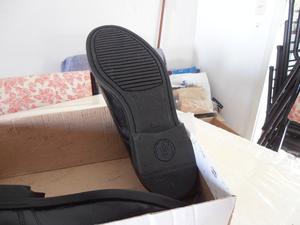 Zapatos De Hombre-suela Febo-talle 41 - Color Negro -