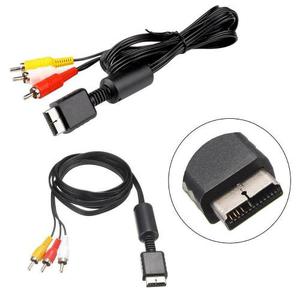 Cable Rca Av Audio Video Para Playstation Ps1 Ps2 Y Ps3