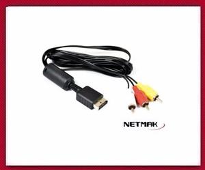 Cable Rca Av Audio Y Video Ps1 Ps2 Y Ps3 Nm-cps2