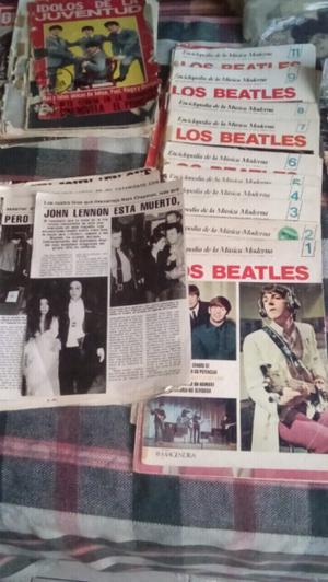 Colecciones Beatles discos y revistas