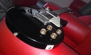 GUITARRA EPIPHONE LES PAUL LP-100 EBONY EXELENTE PERMUTAS