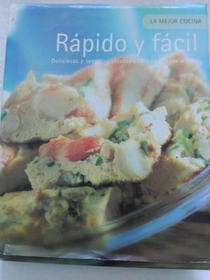 LIBRO DE COCINA RÁPIDO Y FÁCIL NUEVO