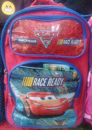 Mochila carro Cars para niño