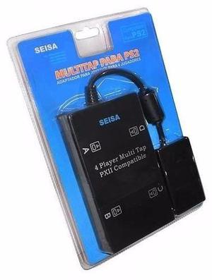 Multitap Ps2 Adapt Joystick 4 Jugadores Seisa Sj-