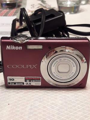 Camara Nikon S220 Completa Caja Funda Manual Accesorios
