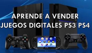 Guia Completa Para Vender Juegos Digitales Ps3 Y Ps4 Oferta!