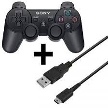 Joystick Ps3 Sony Original Bluetooth Inalambrico+cable Usb