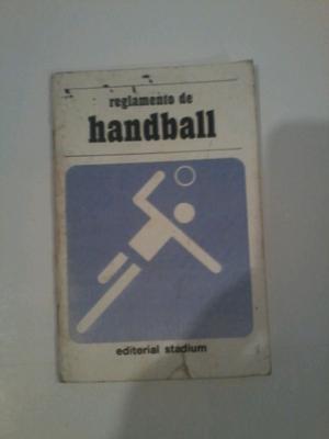 Libro reglamento de handball