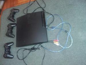 Play Station 3 + Joysticks Y Cables