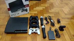 Sony Playstation 3 Completa Hdd Externo Flasheada + Juegos