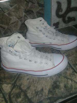 Zapa de tela converse nro 36