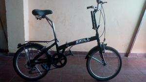 vendo BICI PLEGABLE para niño o adulto, regulable. recibo