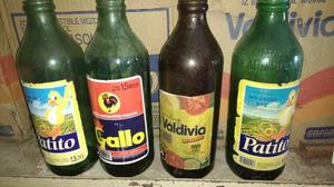 Botellas de aceite antiguas