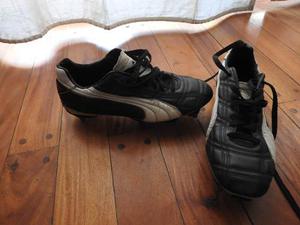 Botines De Rugby N° 42/3 De Cuero. Puma Kithara