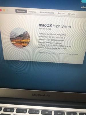 Como Nueva - Macbook Air 11 - Impecable - 4GB 256