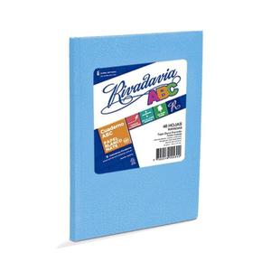 Cuaderno Rivadavia Pack x 5 Tapa Dura Celeste x 50 Hojas