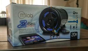 Parlante Bluetooth mlab Zukabass SD/USB/Radio