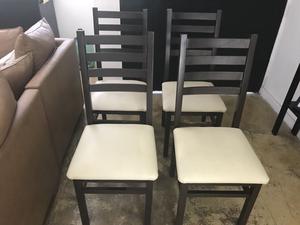 Vendo sillas para comedor