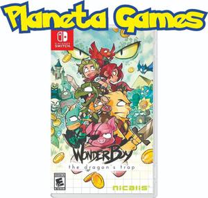 Wonderboy The Dragon´s Trap Nintendo Switch Fisicos Caja