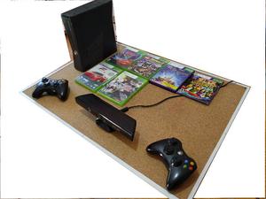 Xbox 360 Slim 4GB Kinect con dos joystick y 6 juegos