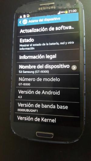 celular samsung S3 (claro)