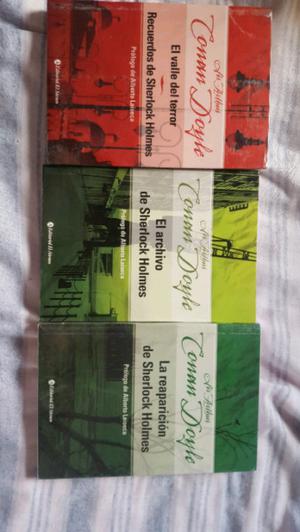 coleccion completa de libros de SHERLOCK HOLMES por CONAN