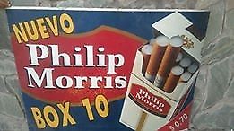 Antiguo cartel Philip Morris