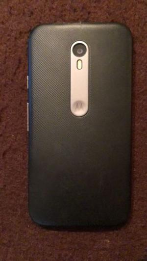 Moto G3 8gb (vidrio roto funciona perfecto) - Personal