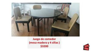 VENDO JUEGO DE COMEDOR