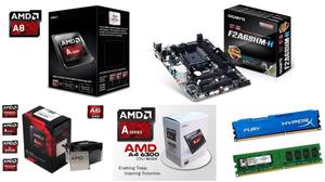 combos de actualizacion AMD, discos Rígidos. gabinetes,