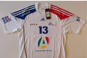 Camiseta Polyester Handball adidas Francia Talle L