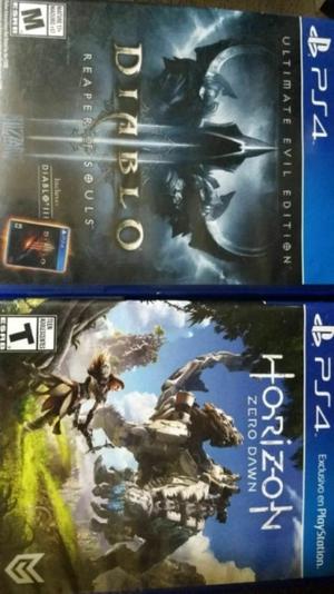 Diablo 3 reaper of souls+Horizon Zero Dawn