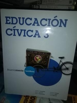 Educación Cívica 3 - Nuevamente Santillana