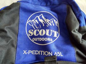 Mochila Scout Outdoors X-pedition 65 litros