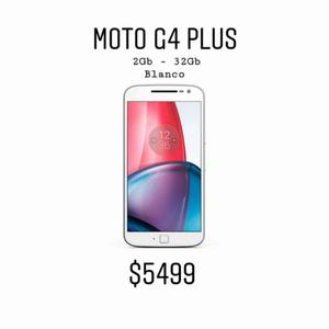 Motorola Moto G4 Plus Nuevos con garantía Libres 4G