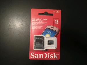 VENDO MEMORIA MICRO SD DE 32 GB
