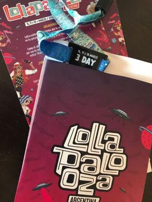 3 Day Pass Lollapalooza 