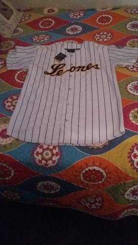 Camiseta De Beisbol Leones De Caracas Color Blanca Talle M