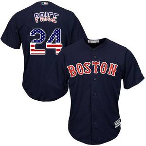 Camiseta M. L. B. Boston Red Sox #24 Price (talle X L)
