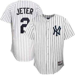 Camiseta M. L. B. New York Yankees #2 Jeter (talle X L)